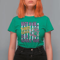 Cute Raccoon 3rd Grade Student Teacher Preppy Style T Shirt For Women First of All Third Grade Is A Whole Vibe Back To School