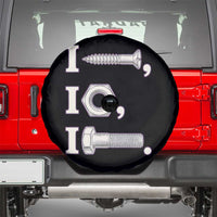 Funny Handyman Mechanic Adult Humor Spare Tire Cover I Screw I Nut I Bolt Rebus Hardware Innuendo Offensive Joke