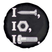 Funny Handyman Mechanic Adult Humor Spare Tire Cover I Screw I Nut I Bolt Rebus Hardware Innuendo Offensive Joke
