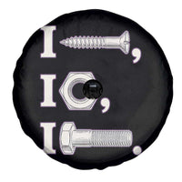 Funny Handyman Mechanic Adult Humor Spare Tire Cover I Screw I Nut I Bolt Rebus Hardware Innuendo Offensive Joke