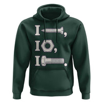 Funny Handyman Mechanic Adult Humor Hoodie I Screw I Nut I Bolt Rebus Hardware Innuendo Offensive Joke