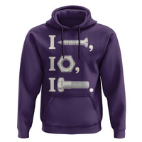 Funny Handyman Mechanic Adult Humor Hoodie I Screw I Nut I Bolt Rebus Hardware Innuendo Offensive Joke