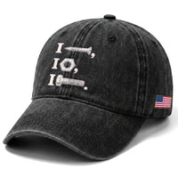Funny Handyman Mechanic Adult Humor Washed Cotton Baseball Cap I Screw I Nut I Bolt Rebus Hardware Innuendo Offensive Joke