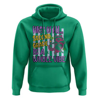 Cute Raccoon 2nd Grade Student Teacher Preppy Style Hoodie First of All Second Grade Is A Whole Vibe Back To School