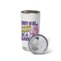 Cute Raccoon 2nd Grade Student Teacher Preppy Style Tumbler Cup First of All Second Grade Is A Whole Vibe Back To School
