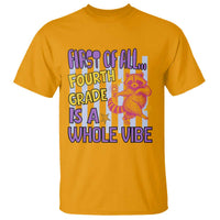 Cute Raccoon 4th Grade Student Teacher Preppy Style T Shirt First of All Fourth Grade Is A Whole Vibe Back To School