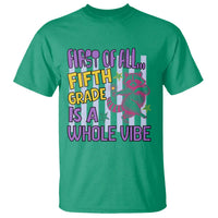 Cute Raccoon 5th Grade Student Teacher Preppy Style T Shirt First of All Fifth Grade Is A Whole Vibe Back To School