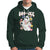 Ghost Halloween Costume Hoodie Spooky Season Hippie Boujee Boo-Jee - Wonder Print Shop