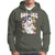 Ghost Halloween Costume Hoodie Spooky Season Hippie Boujee Boo-Jee - Wonder Print Shop