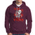 Funny Skeleton Hoodie I'm Ok It's Not My Blood Halloween Joke - Wonder Print Shop
