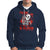 Funny Skeleton Hoodie I'm Ok It's Not My Blood Halloween Joke - Wonder Print Shop