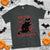 Funny Black Cat T Shirt It's Fine I'm Fine It's Not My Blood Halloween Joke - Wonder Print Shop