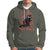 Funny Black Cat Hoodie It's Fine I'm Fine It's Not My Blood Halloween Joke - Wonder Print Shop