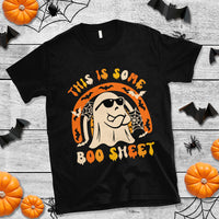 Ghost Halloween Costume T Shirt Funny This is Some Boo Sheet - Wonder Print Shop