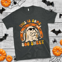 Ghost Halloween Costume T Shirt Funny This is Some Boo Sheet - Wonder Print Shop