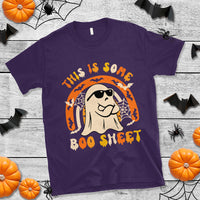Ghost Halloween Costume T Shirt Funny This is Some Boo Sheet - Wonder Print Shop