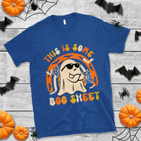 Ghost Halloween Costume T Shirt Funny This is Some Boo Sheet - Wonder Print Shop