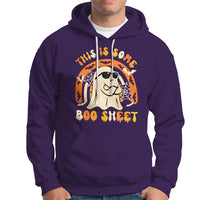Ghost Halloween Costume Hoodie Funny This is Some Boo Sheet - Wonder Print Shop