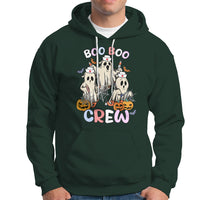 Halloween Nurse Hoodie Boo Boo Crew Ghost Halloween Costume Funny Nursing - Wonder Print Shop