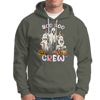 Halloween Nurse Hoodie Boo Boo Crew Ghost Halloween Costume Funny Nursing - Wonder Print Shop
