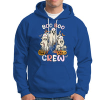 Halloween Nurse Hoodie Boo Boo Crew Ghost Halloween Costume Funny Nursing - Wonder Print Shop