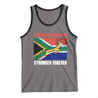 South Africa Rugby Springboks Tank Top Stronger Together Stronger Forever Go Bokke