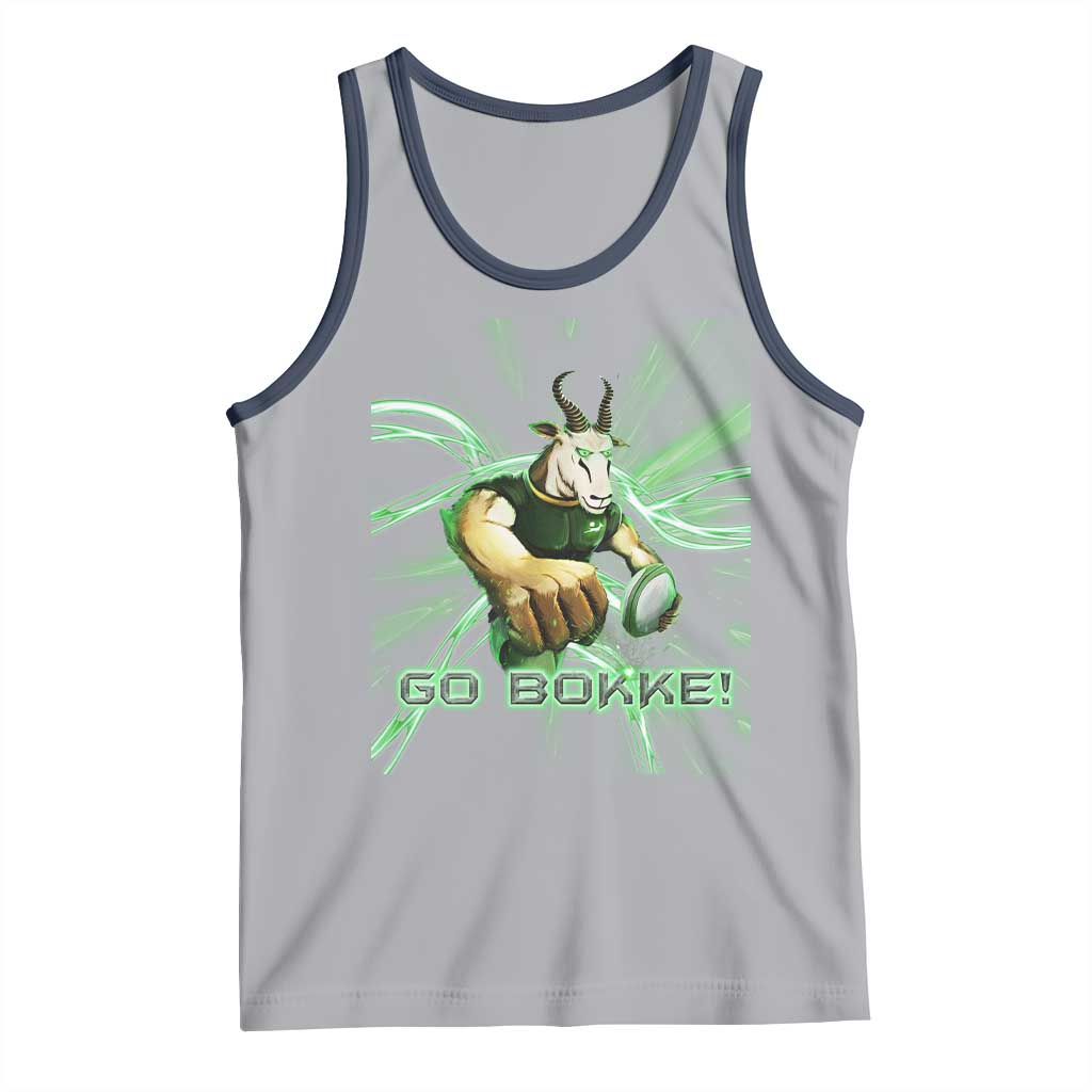 South Africa Rugby Springboks Tank Top Go Bokke Forever Stronger Together