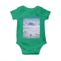 Funny Nihilist Penguin But Why Meme Baby Onesie Existential Arctic Scene Icy Wilderness Quiet Thinkers