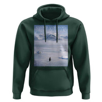 Funny Nihilist Penguin But Why Meme Hoodie Existential Arctic Scene Icy Wilderness Quiet Thinkers