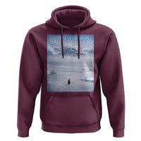 Funny Nihilist Penguin But Why Meme Hoodie Existential Arctic Scene Icy Wilderness Quiet Thinkers