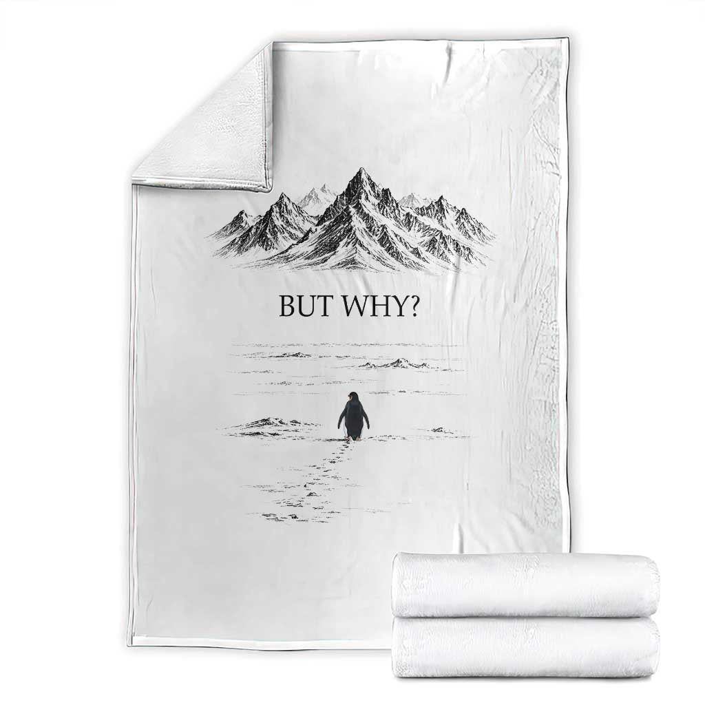 The Nihilist Penguin But Why Meme Throw Blanket Existential Moody Quiet Thinkers