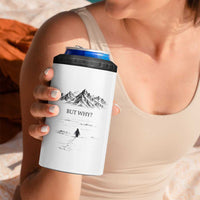 The Nihilist Penguin But Why Meme 4 in 1 Can Cooler Tumbler Existential Moody Quiet Thinkers