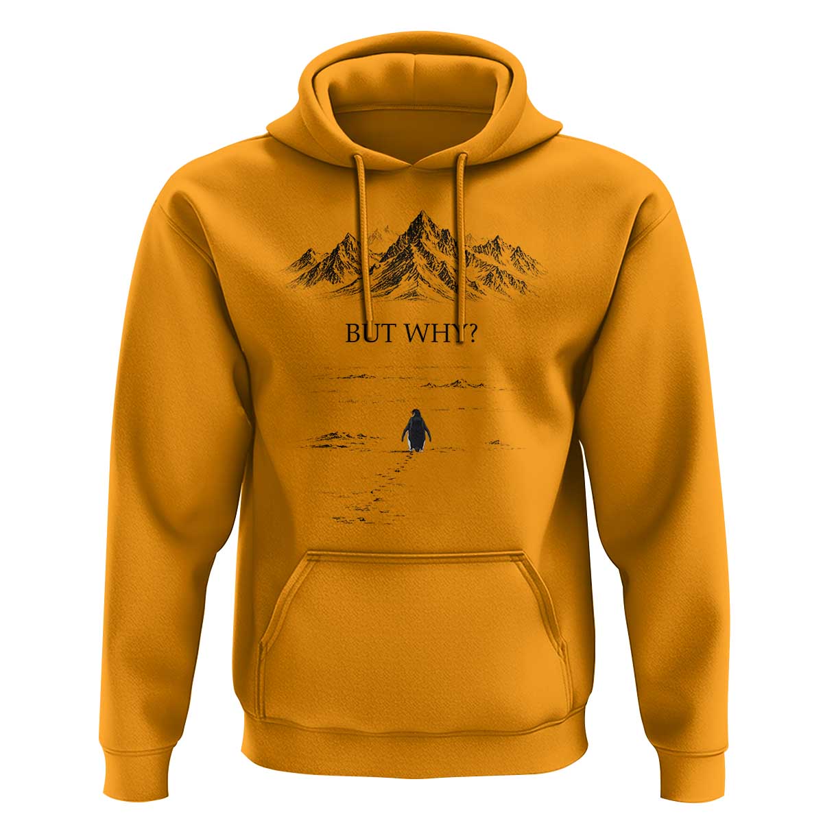 The Nihilist Penguin But Why Meme Hoodie Existential Moody Quiet Thinkers