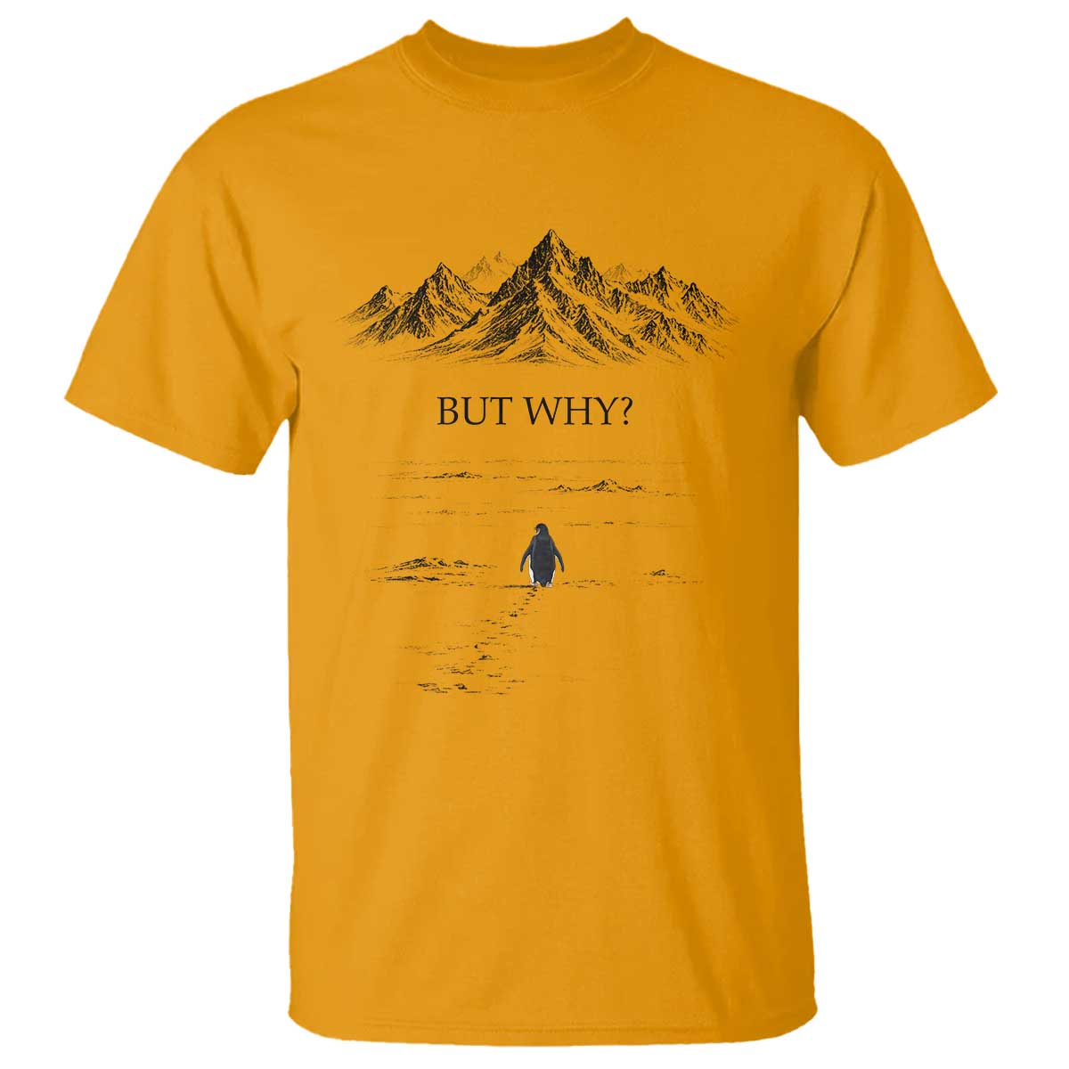The Nihilist Penguin But Why Meme T Shirt Existential Moody Quiet Thinkers