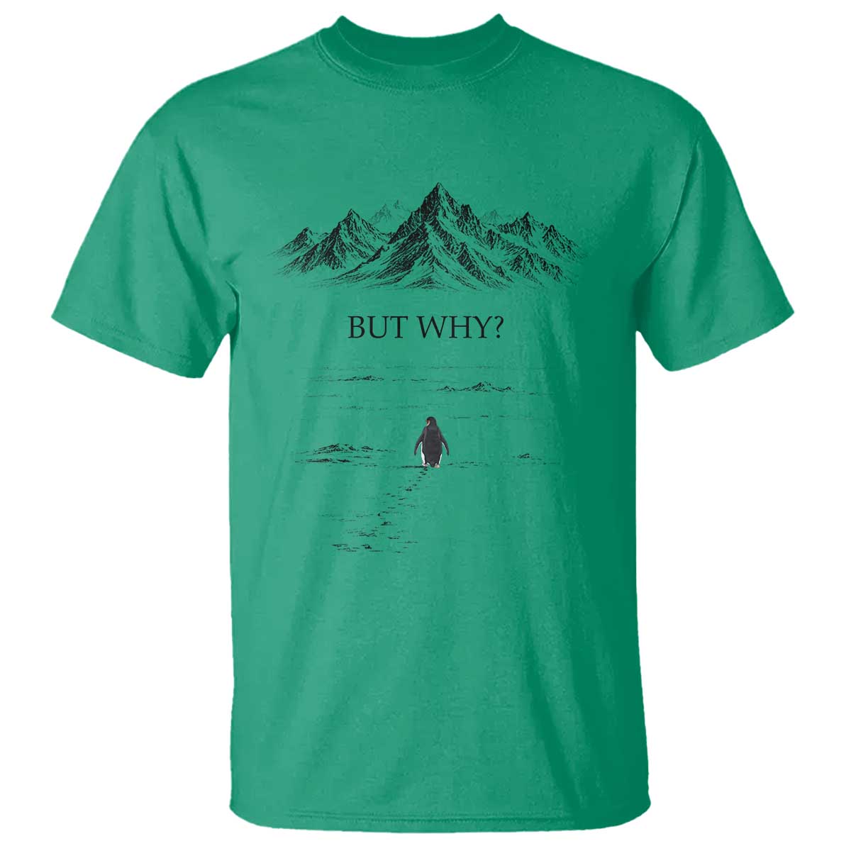 The Nihilist Penguin But Why Meme T Shirt Existential Moody Quiet Thinkers