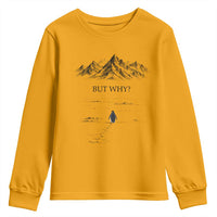 The Nihilist Penguin But Why Meme Youth Sweatshirt Existential Moody Quiet Thinkers