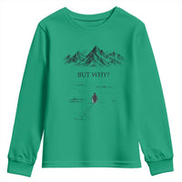 The Nihilist Penguin But Why Meme Youth Sweatshirt Existential Moody Quiet Thinkers