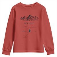 The Nihilist Penguin But Why Meme Youth Sweatshirt Existential Moody Quiet Thinkers