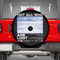 Not All Those Who Wander Are Lost Nihilist Penguin Spare Tire Cover Existential Deep Emotional Meme Deep Thinkers