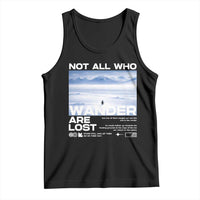 Not All Those Who Wander Are Lost Nihilist Penguin Tank Top Existential Deep Emotional Meme Deep Thinkers