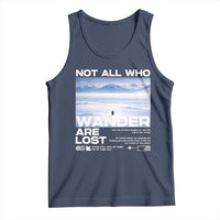 Not All Those Who Wander Are Lost Nihilist Penguin Tank Top Existential Deep Emotional Meme Deep Thinkers