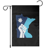 Minnesota Strong Fist Power Graphic Garden Flag Social Justice Solidarity