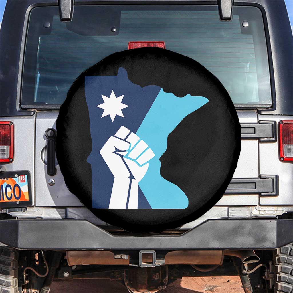Minnesota Strong Fist Power Graphic Spare Tire Cover Social Justice Solidarity