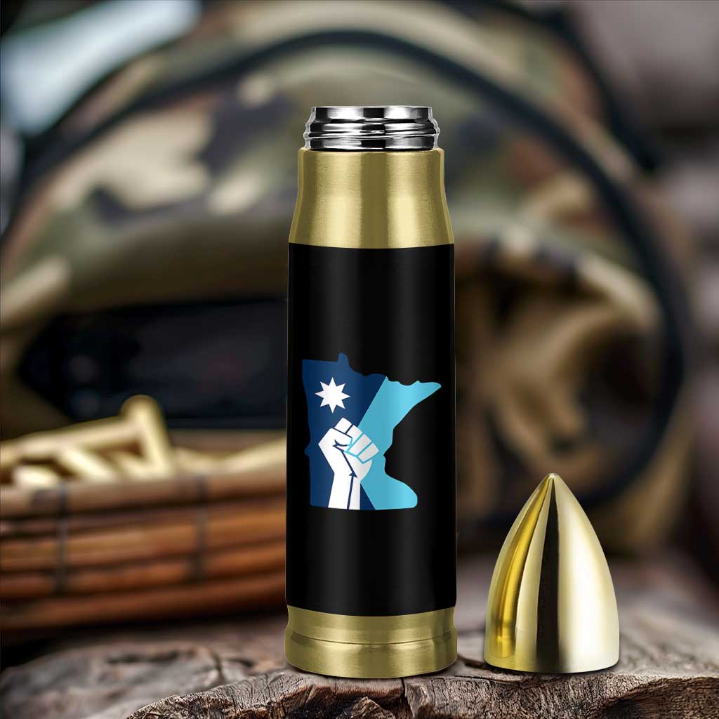 Minnesota Strong Fist Power Graphic Bullet Tumbler Social Justice Solidarity