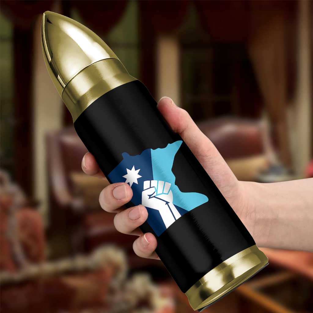 Minnesota Strong Fist Power Graphic Bullet Tumbler Social Justice Solidarity
