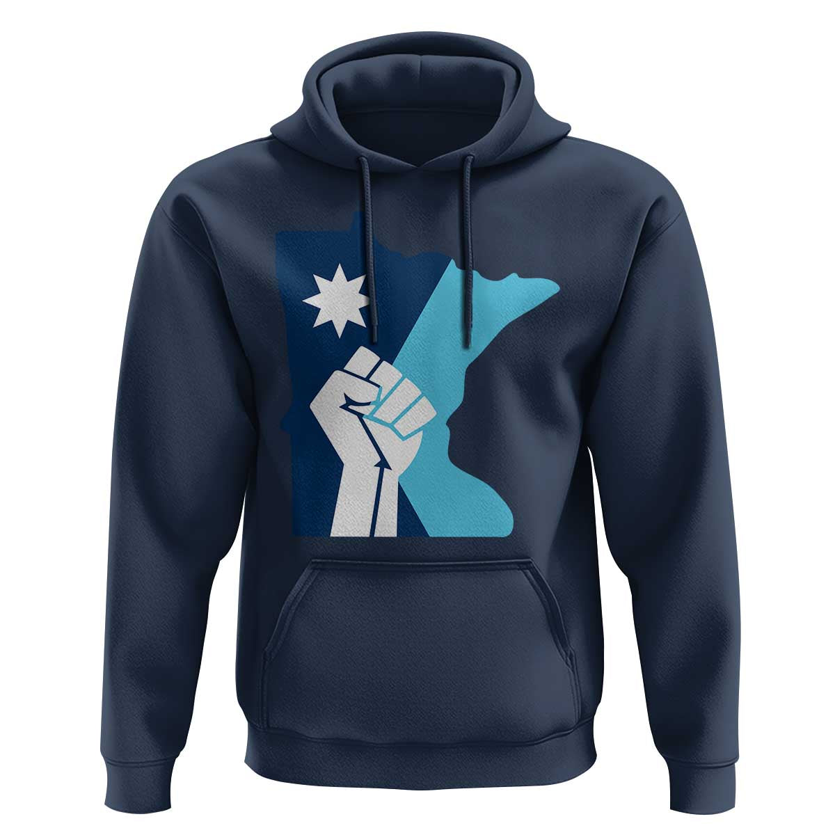 Minnesota Strong Fist Power Graphic Hoodie Social Justice Solidarity