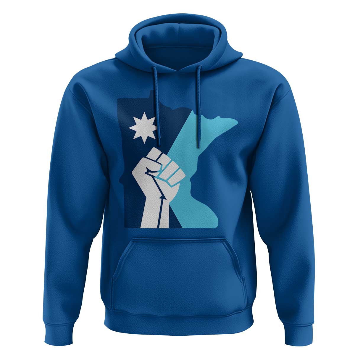 Minnesota Strong Fist Power Graphic Hoodie Social Justice Solidarity