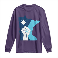 Minnesota Strong Fist Power Graphic Long Sleeve Shirt Social Justice Solidarity