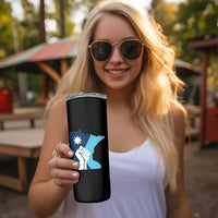 Minnesota Strong Fist Power Graphic Skinny Tumbler Social Justice Solidarity