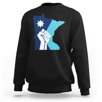 Minnesota Strong Fist Power Graphic Sweatshirt Social Justice Solidarity
